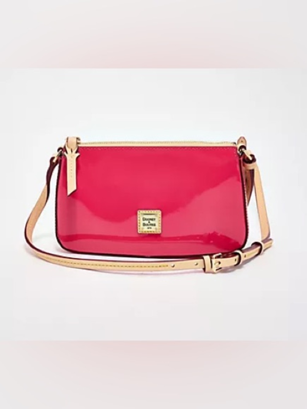 Hot Pink Slim Crossbody Bag - Dooney & Bourke
